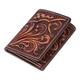 BAR H EQUINE Genuine Leather Rodeo - Bifold & Trifold Wallet For Men Women, Trifold