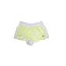 Adidas Athletic Shorts: Yellow Color Block Activewear - Women's Size Small