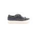 J/Slides Sneakers: Slip-on Platform Casual Gray Shoes - Women's Size 9 - Round Toe