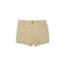 Eddie Bauer Cargo Shorts: Tan Print Bottoms - Women's Size 6