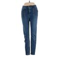 Free People Jeans - Mid/Reg Rise: Blue Bottoms - Women's Size 26