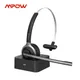 Mpow M5 Pro Bluetooth 5.0 Headphones with Mic Charging Base Wireless Headset for PC Laptop Call