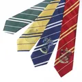 Cravate rayée Harry Potter pour hommes et femmes accessoires de gel volets d'académie des