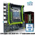 Kit de carte mère X99-8D4 ZSUS avec Intel LGA2011-3 Xeon E5 2650 V4 CPU DDR4 16 Go (1*16 Go) 2133