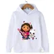 Sweat à capuche chaud Kawaii Gabbilé Race House pour enfants sweat-shirt pour enfants vêtements