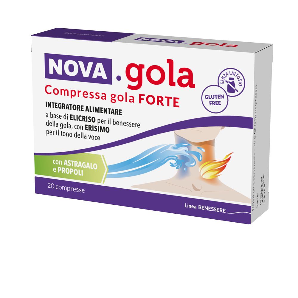 NOVA.GOLA forte compresse 30 g Compresse
