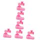 Toyvian 6 Pcs Simulation Meat Grinder Kids Play House Supply Dollhouse Furniture Mini Home Appliance Dollhouse Mincer Kitchen Food Playset Pretend Child Home Appliances Pink Plastic Puzzle