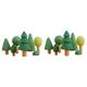 TOYANDONA 2 Sets Forest Building Blocks Toy Educational Learning Toys Forest Balance Toy Toddler Blocks Toys Castle Blocks Kit Stacking Game Toy Puzzles Baby Wood Birthday Present Assembled