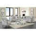 Red Barrel Studio® Nariko Upholstered Tufted Living Room Set Grey Microfiber/Microsuede | 36 H x 85 W x 37.5 D in | Wayfair Living Room Sets