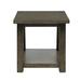 Scott Living Denman Solid Wood 4 Legs End Table w/ Storage Wood in Brown | 24 H x 24 W x 24 D in | Wayfair S762DJ-102