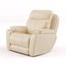 Southern Motion Genuine Leather Heated Massage Chair Genuine Leather | 44 H x 42 W x 41 D in | Wayfair 6736-95P 957-17