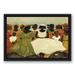 House of Hampton® Women In Pews Framed On Canvas Print Canvas | 13.75 H x 19.75 W x 1.75 D in | Wayfair F68654D6E53D4E6CB78BF8FBDE4B3F90