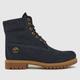 Timberland heritage 6 inch premium boots in navy