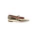 J.Crew Flats: Gold Solid Shoes - Women's Size 7 1/2 - Almond Toe