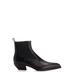 Slick Pointed Toe Ankle Boots