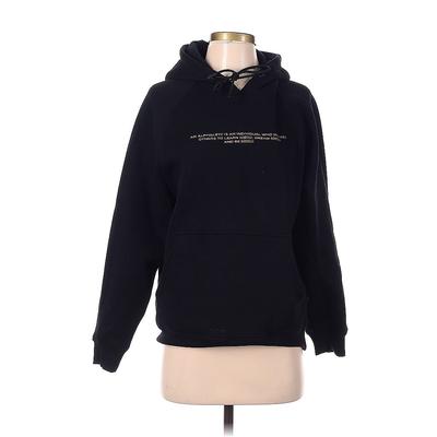 Alphalete Athletics Pullover Hoodie: Black Print Tops - Women's Size X-Small