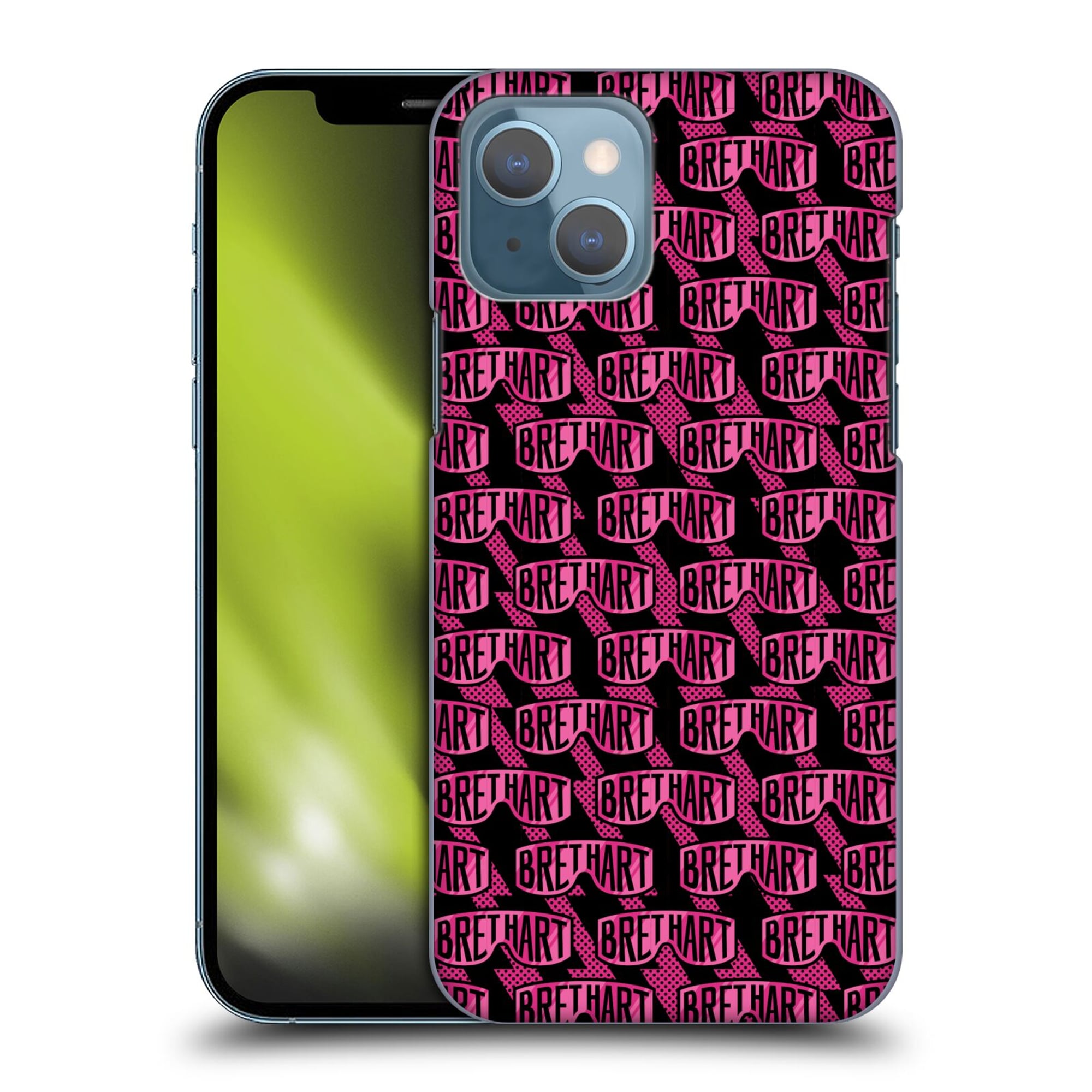 WWE Bret Hart Pattern Phone Case - iPhone