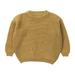 Calsunbaby Autumn Winter Warm Outfits Baby Girl Cute Long Sleeve Knitted Sweater Pullover Top