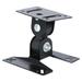 1Pc LCD TV Display Rotating Hanger Bracket Adjustable Angle Hanger Bracket (Black)