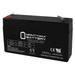 6V 1.3Ah SLA Replacement Battery Compatible with Portalac lac PE1.2
