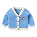 Toddler Boys Girls Jacket Children Kids Baby Cute Cartoon Animals Pullover Blouse Tops Cardigan Coat Outfits Clothes Size 2-3T