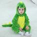 GERsome Toddler Infant Dinosaur Costume Flannel Hooded Onesies Soft Animal Romper Outfits Gift