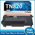 TN820 Compatible Toner Cartridge Replacement for Brother TN820 for HL-L5000D HL-L5100DN HL-L5200DW/DWT MFC-L5900DW MFC-L6800DW MFC-L6900DW Printer (1-Pack Black)