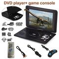 VicTsing 13.9 Inches Car DVD Player Portable Mobile DVD HD Player with Game FM 270Â°Swivel Screen 3D Audio Processing Black US