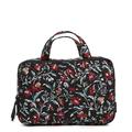 Vera Bradley Women s Cotton Ultimate Travel Case Perennials Noir