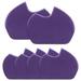 6 Pcs Forefoot Pad Comfort Pads Shoe Mat Insoles High Heels Cushions Men Inserts Comfortable Gel Purple Miss Girl Child