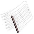 6 Pcs Hair Accessories Women Fairy Tinsel Glitter Strands for Your Hair Hair Tinsel for Women Hair Extensions for Women Laser Shiny Silver Wire Bb Clip Wig Flash Thread Miss Women s