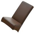 Modern Chair Cover Chair Oilproof PU Slipcover Elastic Chair Cover Protector for Home