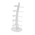 Sunglass Storage Rack for Glasses Jewelry Display Stand Multi Layers Acrylic Eyewear Holder for 5 Pairs of Sunglasses