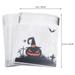 100 Pcs Candy Holder Bags Self-adhesive Cookie Packing Pennywise Decorations for Halloween Ornaments