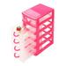 Makeup Organizer -(Five layers) 13x9x18cm-Acrylic Make Up Organizers and Storage for Cosmetics Jewelry Beauty Supplies Clear Makeup Organizer for Vanity Girl s Room College Dorm Counter