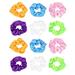 12 Pcs Hair Ribbons Decor Hair Coils Hair Attachments for Women Scrunchy Hair Accessories Luminous Hair Female Hair Ring Girl Hair Rings Glowing Hair Accessories Shine Nightclub Satin Fabric Women s