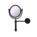 Allied Brass SB-4/3X Southbeach Collection Wall Mounted 8 Inch Diameter with 3X Magnification Make-Up Mirror Antique Bronze