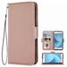 Samsung Galaxy J7-2018 Case Cell Phone Leather Sleeve PU Leather Cover Wallet Cell Phone Case Cover Compatible for Samsung Galaxy J7-2018 Leather Case-Pink