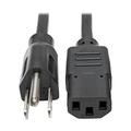 Tripp Lite Computer Power Cord 13A 16AWG (NEMA 5-15P to IEC-320-C13) 8-ft.(P006-008-13A)