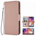 Samsung Galaxy A70 Case Cell Phone Leather Sleeve PU Leather Cover Wallet Cell Phone Case Cover Compatible for Samsung Galaxy A70 Leather Case-Pink