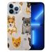 ONETECH FancyCase for iPhone 15 Pro Case Cute Dog Design Funny Cartoon Animal Pattern Protective Clear Case Compatible with iPhone 15 Pro (Cute Dogs)