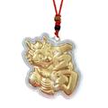 2024 Dragon Necklace New Year Diamond Encrusted Gold A Chinese Dragon A O4O0