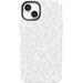Casely iPhone 14 Case | Into The Wild | White Snow Leopard Case | Bold Protective MagSafe