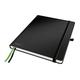 LEITZ Notizbuch Complete, iPad-Größe, kariert, schwarz