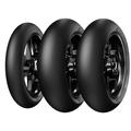 Metzeler Racetec TD Slick Motorcycle Triple Tyre Package - 120/70 R17 NHS TL - 190/55 R17 NHS TL x 2