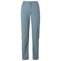 Vaude - Women's Farley Stretch Capri T-Zip Pants III - Zip-off trousers size 48 - Regular, grey
