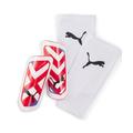 Puma Unisex ULTRA Flex Sleeve Football Shin Guards - White - Size Large