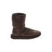 Ugg Australia Boots: Brown Solid Shoes - Women's Size 5 - Round Toe