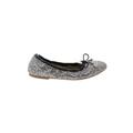 Sam Edelman Flats: Silver Print Shoes - Women's Size 4 - Round Toe