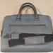 Michael Kors Bags | Michael Kors Gray Leather Harrison Laptop Bag | Color: Gray | Size: Os